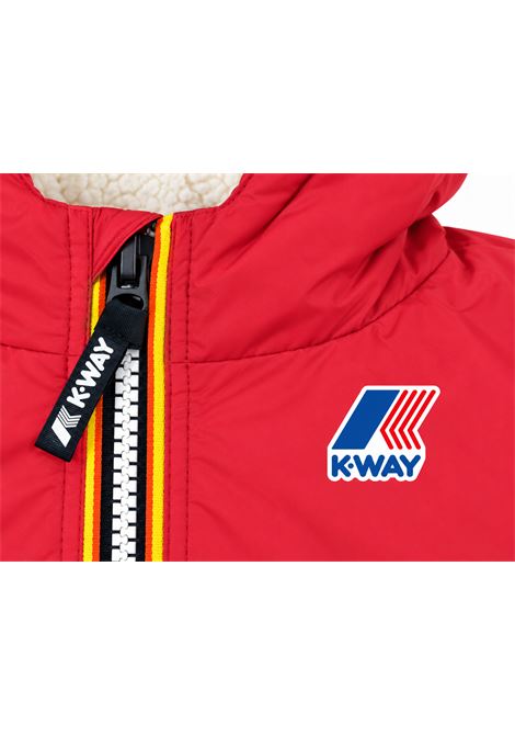 Giubbino con cappuccio K-WAY KIDS | K7142RWX6R